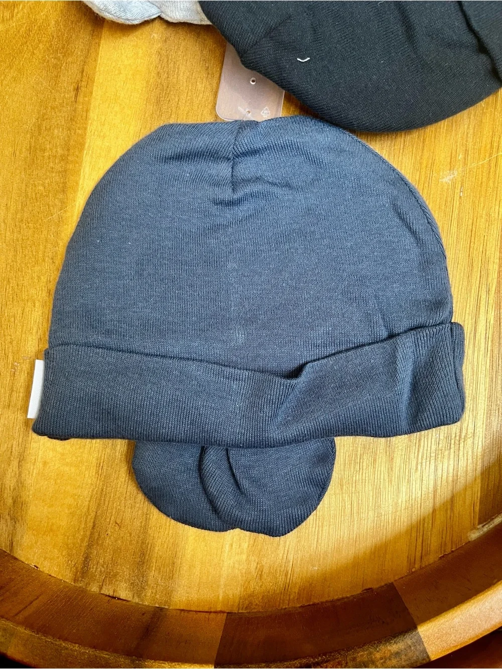 *3/$15 - Gerber Baby Hat & Mitten Set in Light Gray, Black, & Navy